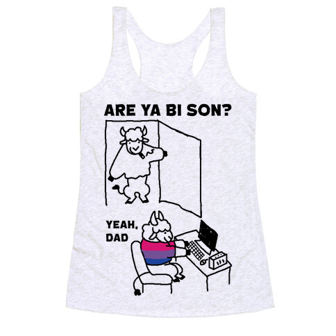 Are Ya Bi son? Racerback Tank Top