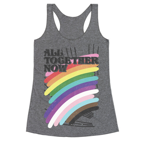 All Together Now Racerback Tank Top