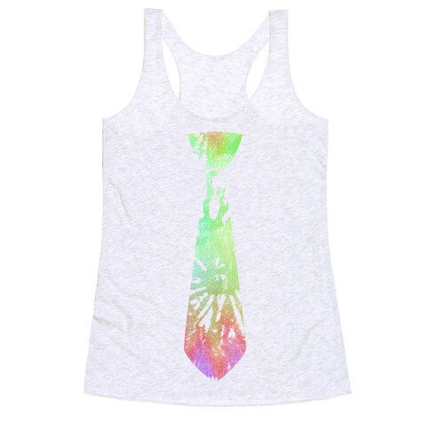 Tie Dyed Tie Racerback Tank Top