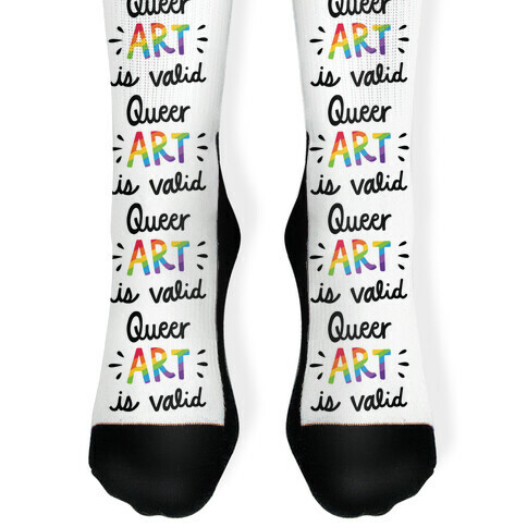 Queer Art is Valid Sock