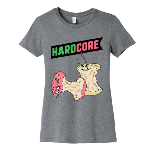 Hardcore Apples Womens T-Shirt