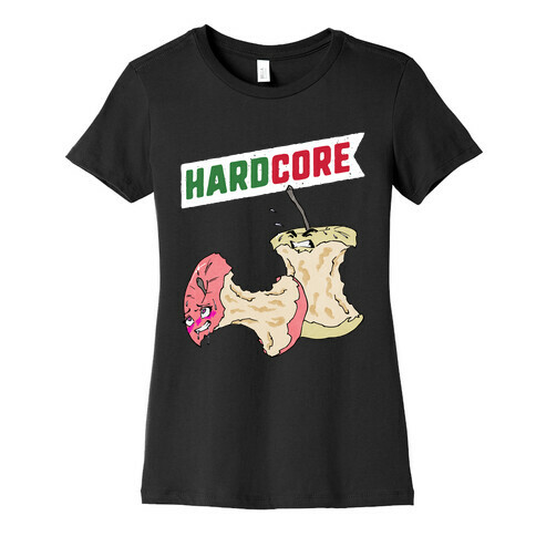 Hardcore Apples Womens T-Shirt