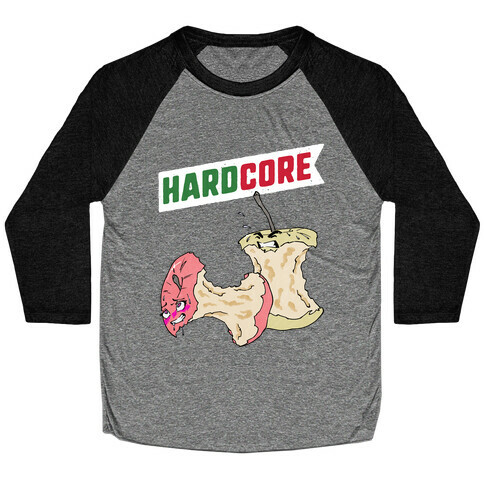 Hardcore Apples Baseball Tee