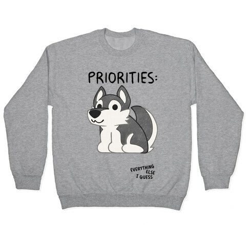 Husky Priorities Pullover