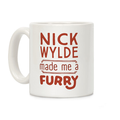 Nick Wylde Made Me A Furry Coffee Mug
