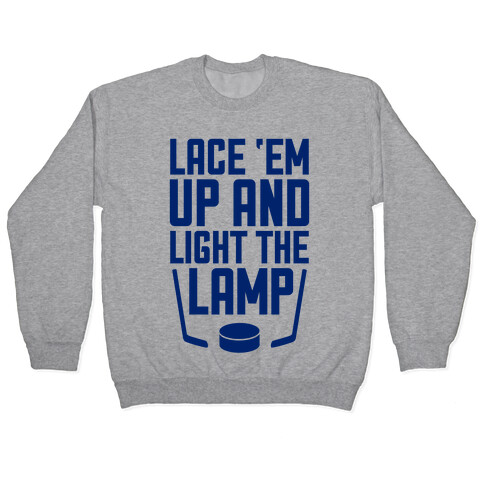 Lace 'Em Up And Light The Lamp Pullover