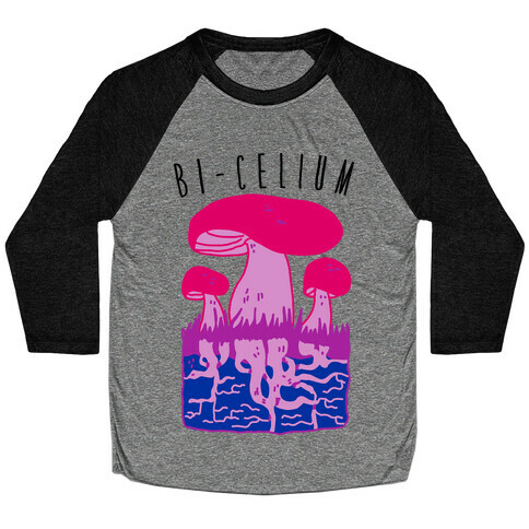 Bi-celium  Baseball Tee