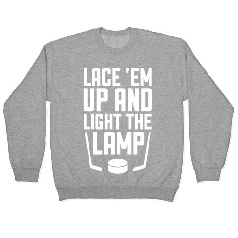 Lace 'Em Up And Light The Lamp Pullover