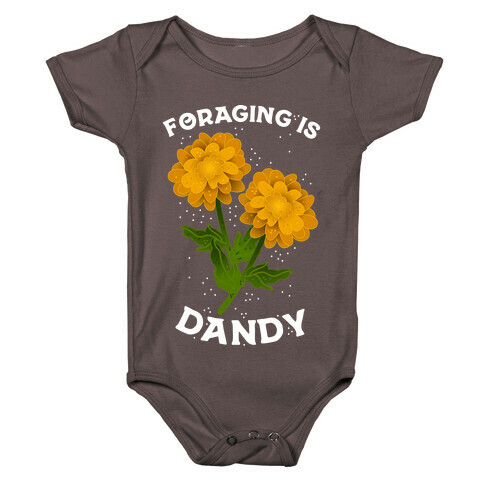 Foraging is Dandy Baby One-Piece