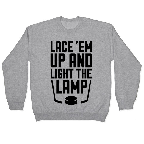 Lace 'Em Up And Light The Lamp Pullover