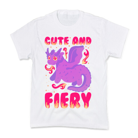 Cute and Fiery Dragon Kids T-Shirt