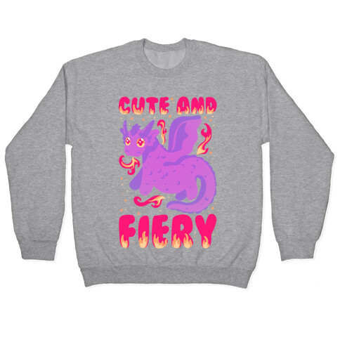 Cute and Fiery Dragon Pullover