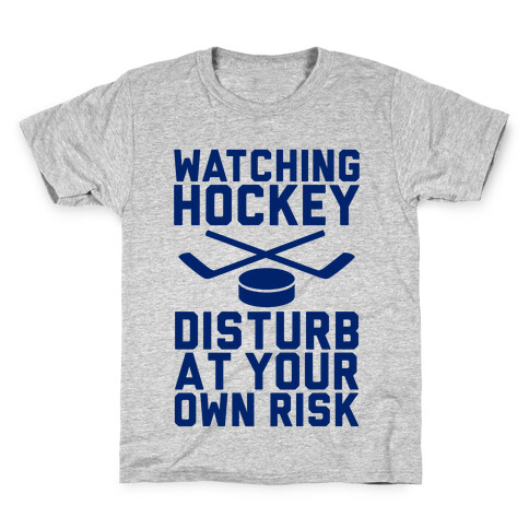 Watching Hockey Kids T-Shirt