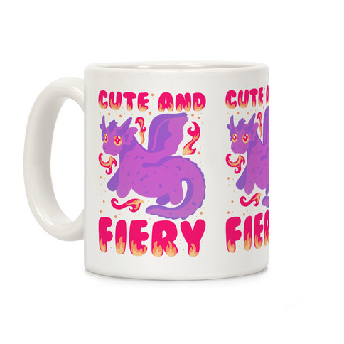 Cute and Fiery Dragon Coffee Mug