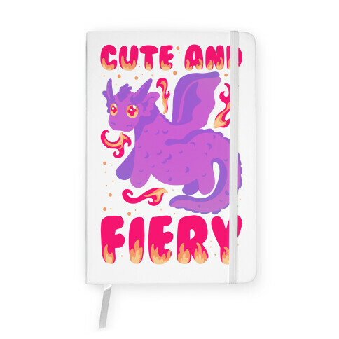 Cute and Fiery Dragon Notebook