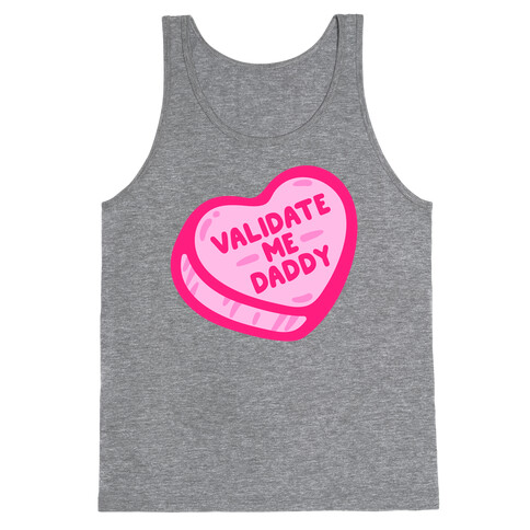 Validate Me Daddy Candy Heart Tank Top