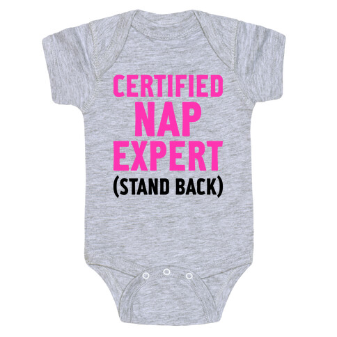 Certified Nap Expert Baby One-Piece