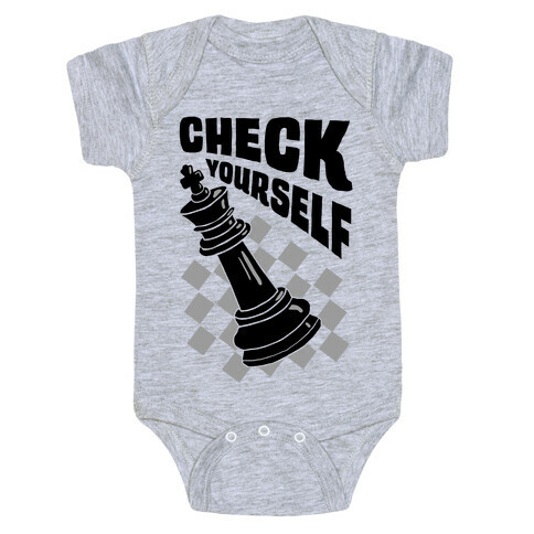 Check Yourself Baby One-Piece