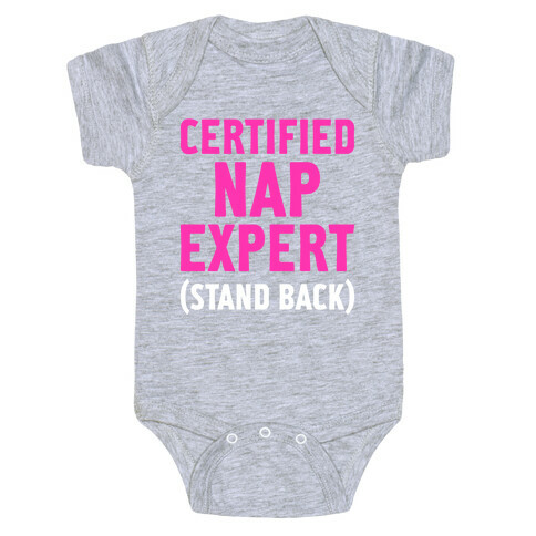 Certified Nap Expert Baby One-Piece
