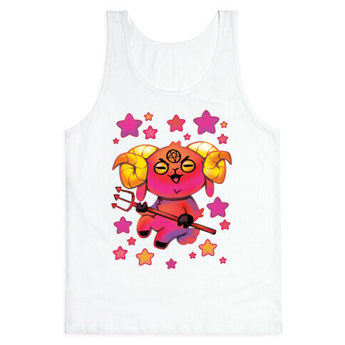 Kawaii Demon Goat Tank Top