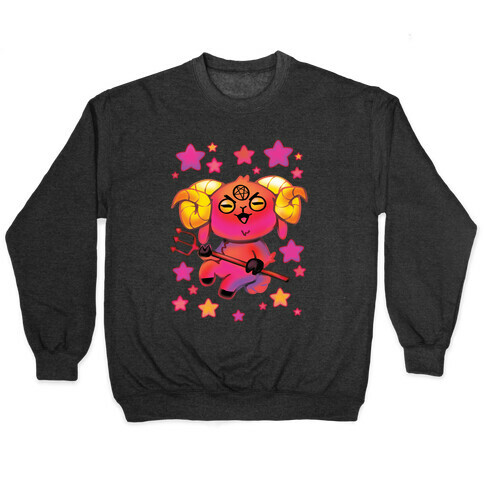 Kawaii Demon Goat Pullover