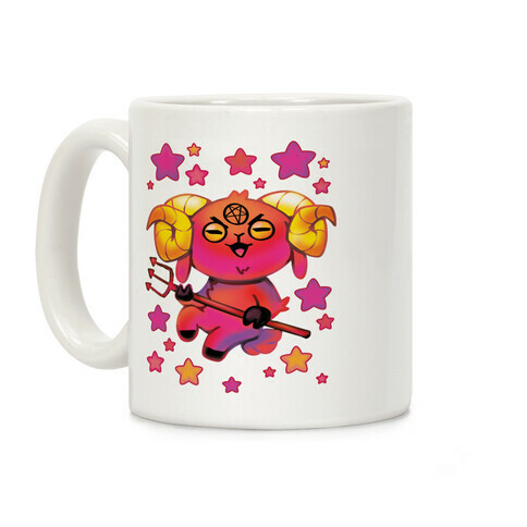 Kawaii Demon Goat Coffee Mug