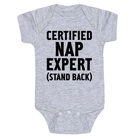 Certified Nap Expert Baby One-Piece