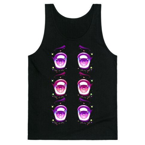 Kawaii Eyes Tank Top