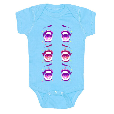 Kawaii Eyes Baby One-Piece