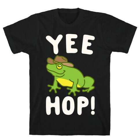 Yee Hop White Print T-Shirt