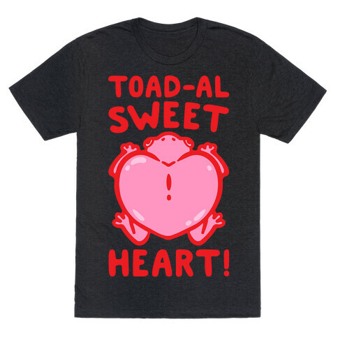 Toad-al Sweet Heart White Print T-Shirt