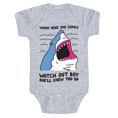 Maneater Shark Baby One-Piece