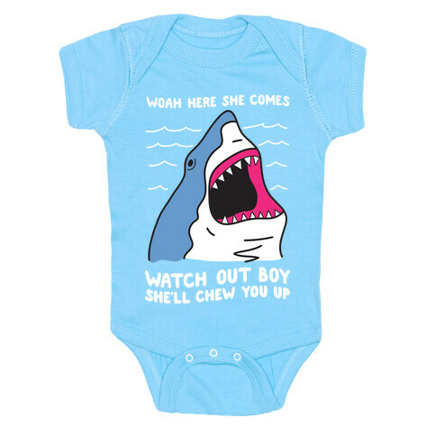 Maneater Shark Baby One-Piece