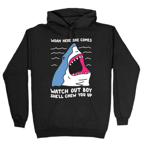 Maneater Shark Hooded Sweatshirt