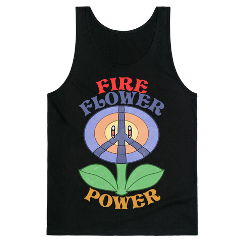 Fire Flower Power Tank Top