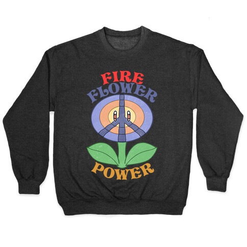 Fire Flower Power Pullover