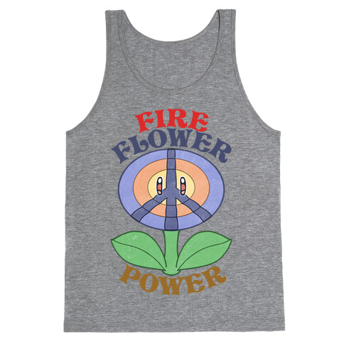 Fire Flower Power Tank Top