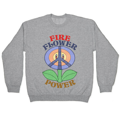 Fire Flower Power Pullover