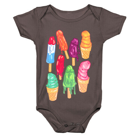 Popsicle Penises Baby One-Piece