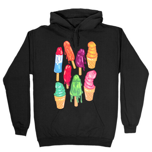Popsicle Penises Hooded Sweatshirt