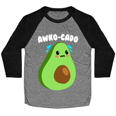 Awko-Cado Avocado Baseball Tee
