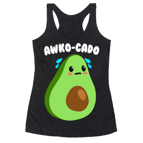 Awko-Cado Avocado Racerback Tank Top