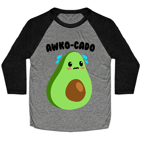 Awko-Cado Avocado Baseball Tee