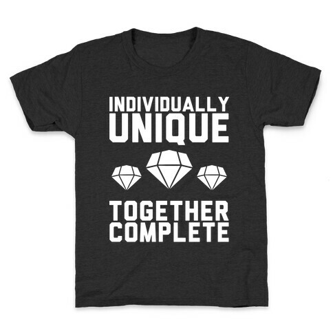 Individually Unique Together Complete Kids T-Shirt