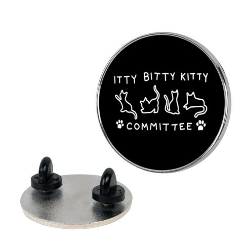 Itty Bitty Kitty Committee Pin