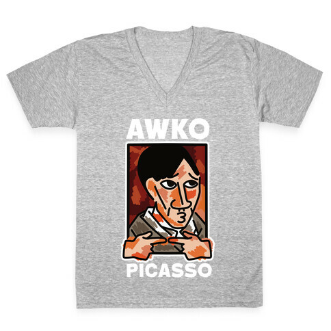 Awko Picasso V-Neck Tee Shirt