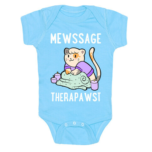 Mewssage Therapawst Baby One-Piece