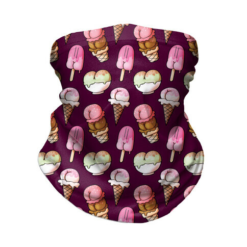 Ice Cream Butts Neck Gaiter