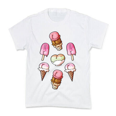 Ice Cream Butts Kids T-Shirt