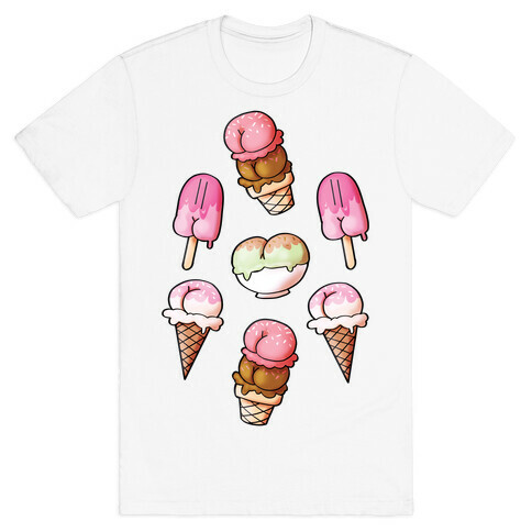 Ice Cream Butts T-Shirt